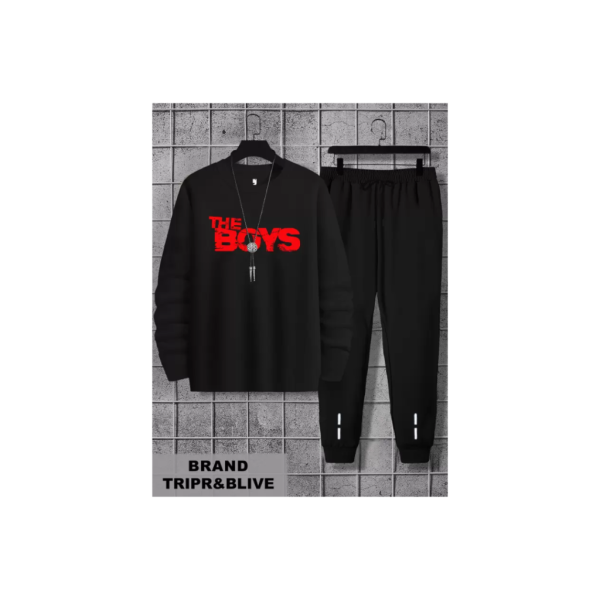 BLIVE Printed Men Track Suit