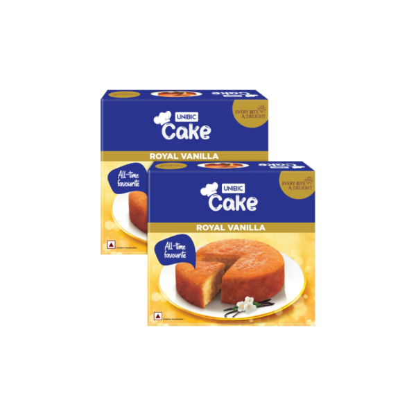 Unibic Foods India Pvt LTD Vanilla Cake| Premium Cake 440gm