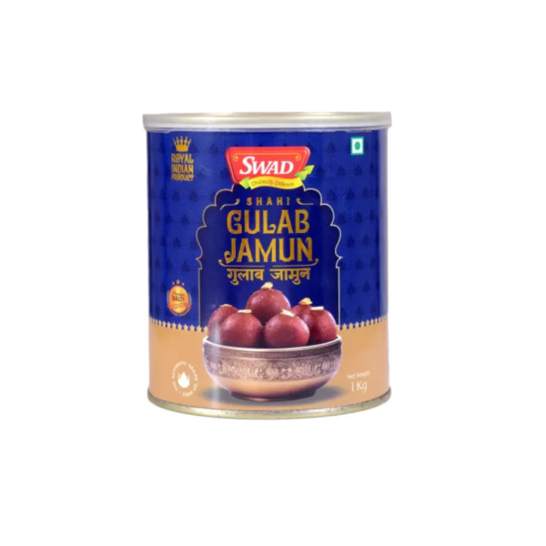 SWAD Shahi Gulab Jamun Tin (1 kg)